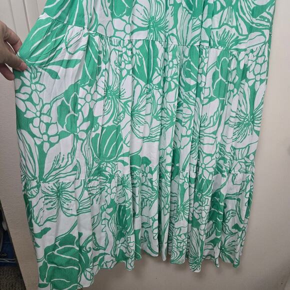 Lilly Pulitzer Beccalyn Halter Maxi Dress Size M Spearmint Green NEW NWT - Picture 8 of 14